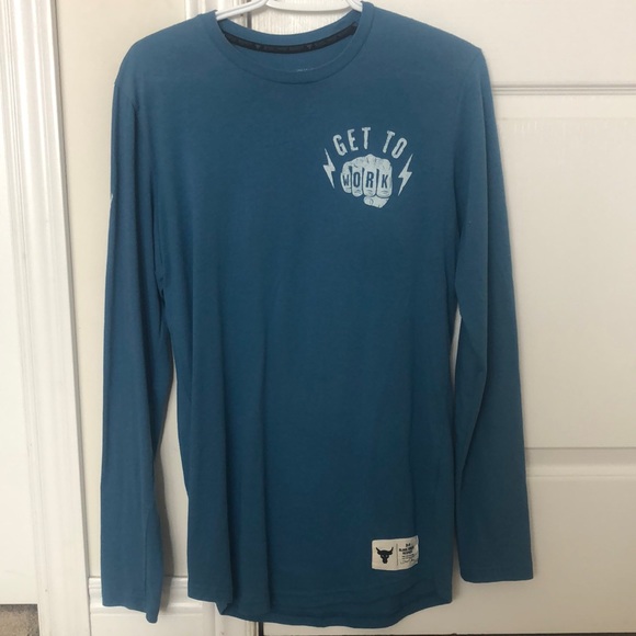 Men’s Under Armour project rock long t-shirt - Picture 1 of 4